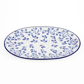 Półmisek G68, 31,5/22 cm <br> 3206X Błękitny Ogród